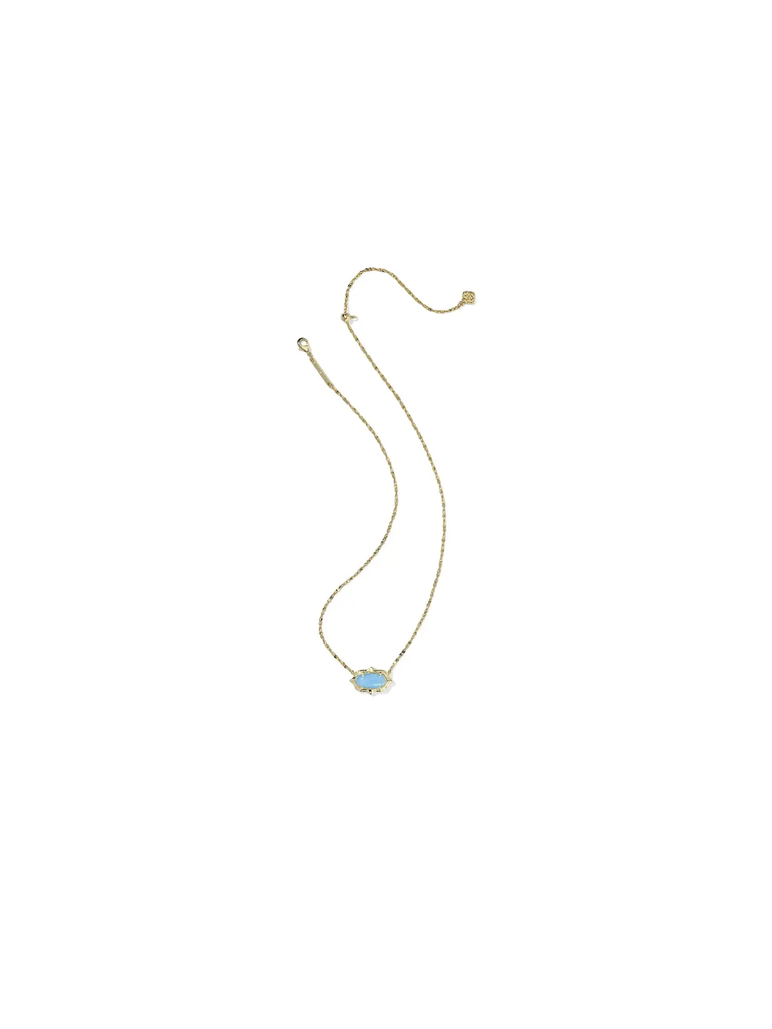 Короткое ожерелье-подвеска Elisa Scallop Frame Short Pendant Necklace Kendra Scott — изображение 2 из 3