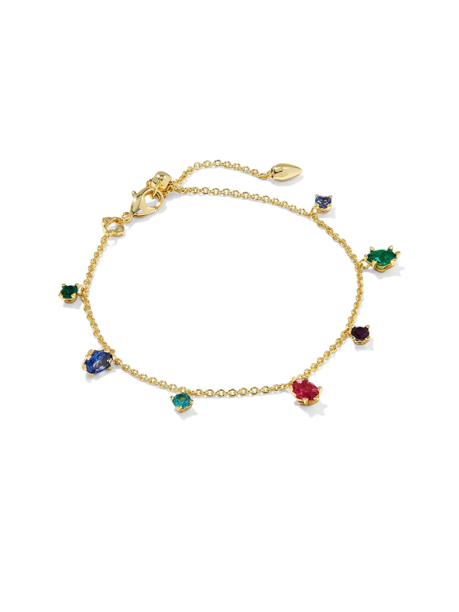 Изящный браслет-цепочка Cailin Kendra Scott — изображение 1 из 1, оттенок золотистый мульти
