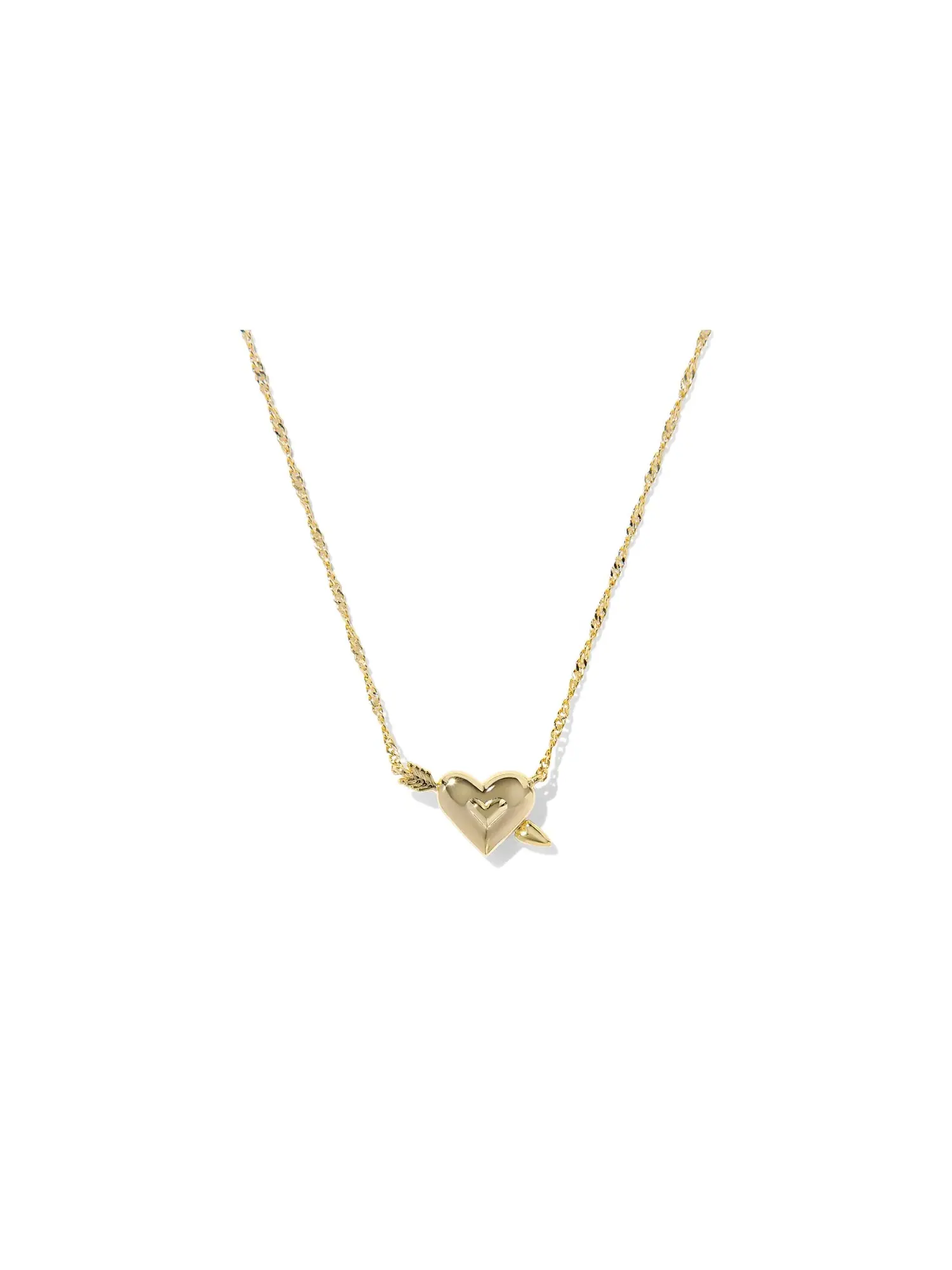 Короткое ожерелье-подвеска Ari Heart Arrow Short Pendant Necklace Kendra Scott — изображение 3 из 3