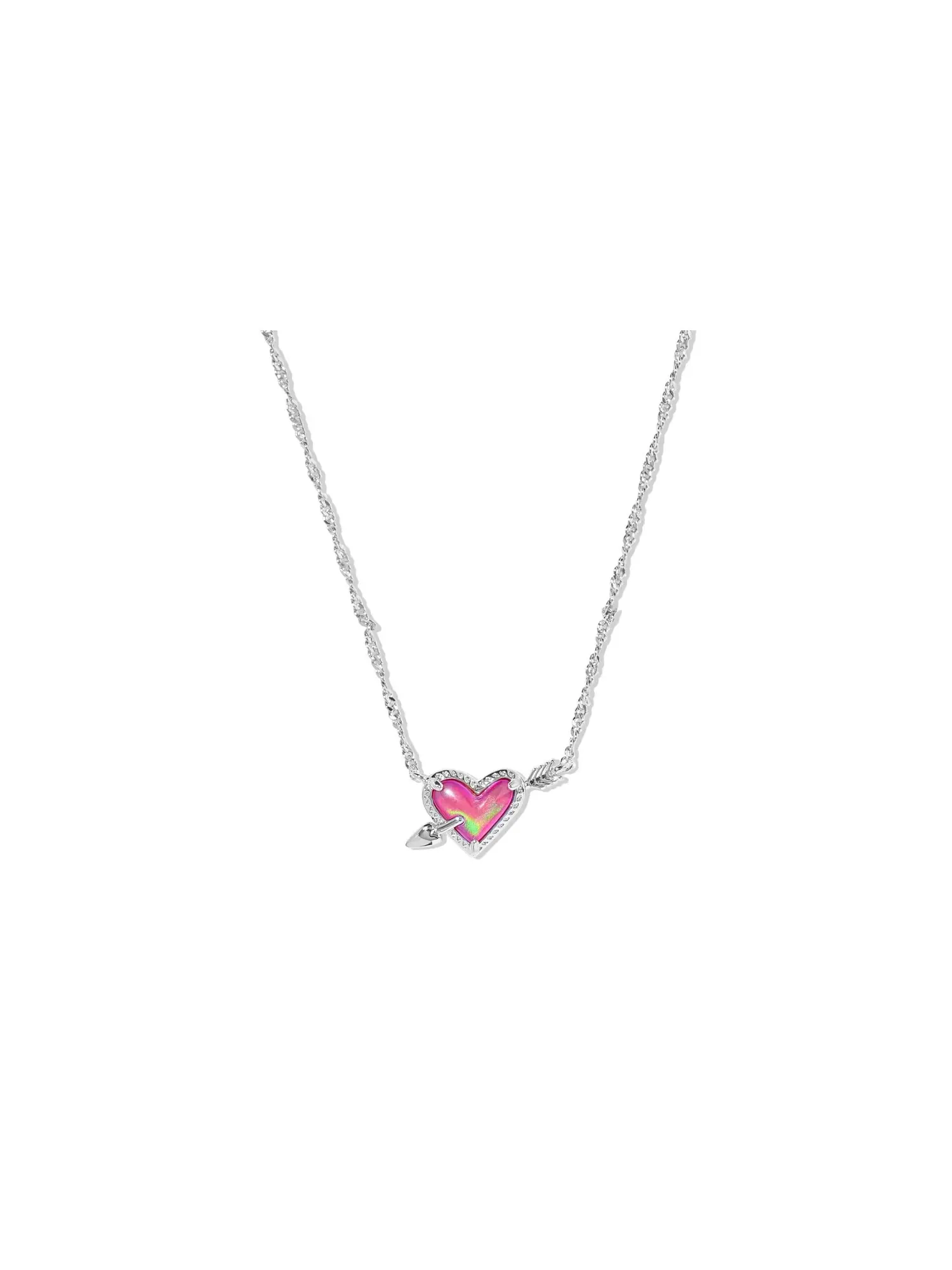 Короткое ожерелье-подвеска Ari Heart Arrow Short Pendant Necklace Kendra Scott — изображение 1 из 2