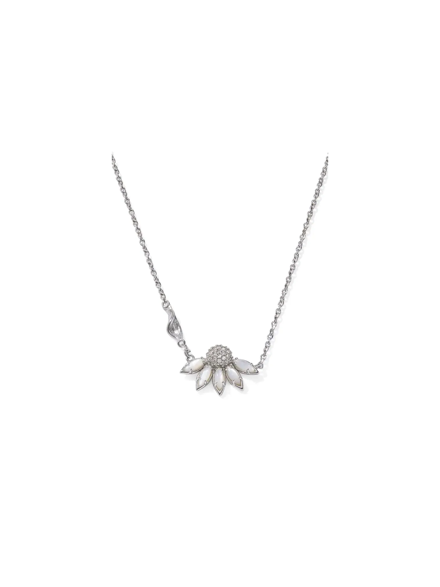 Короткое ожерелье-подвеска Anya Flower Short Pendant Necklace Kendra Scott — изображение 1 из 3