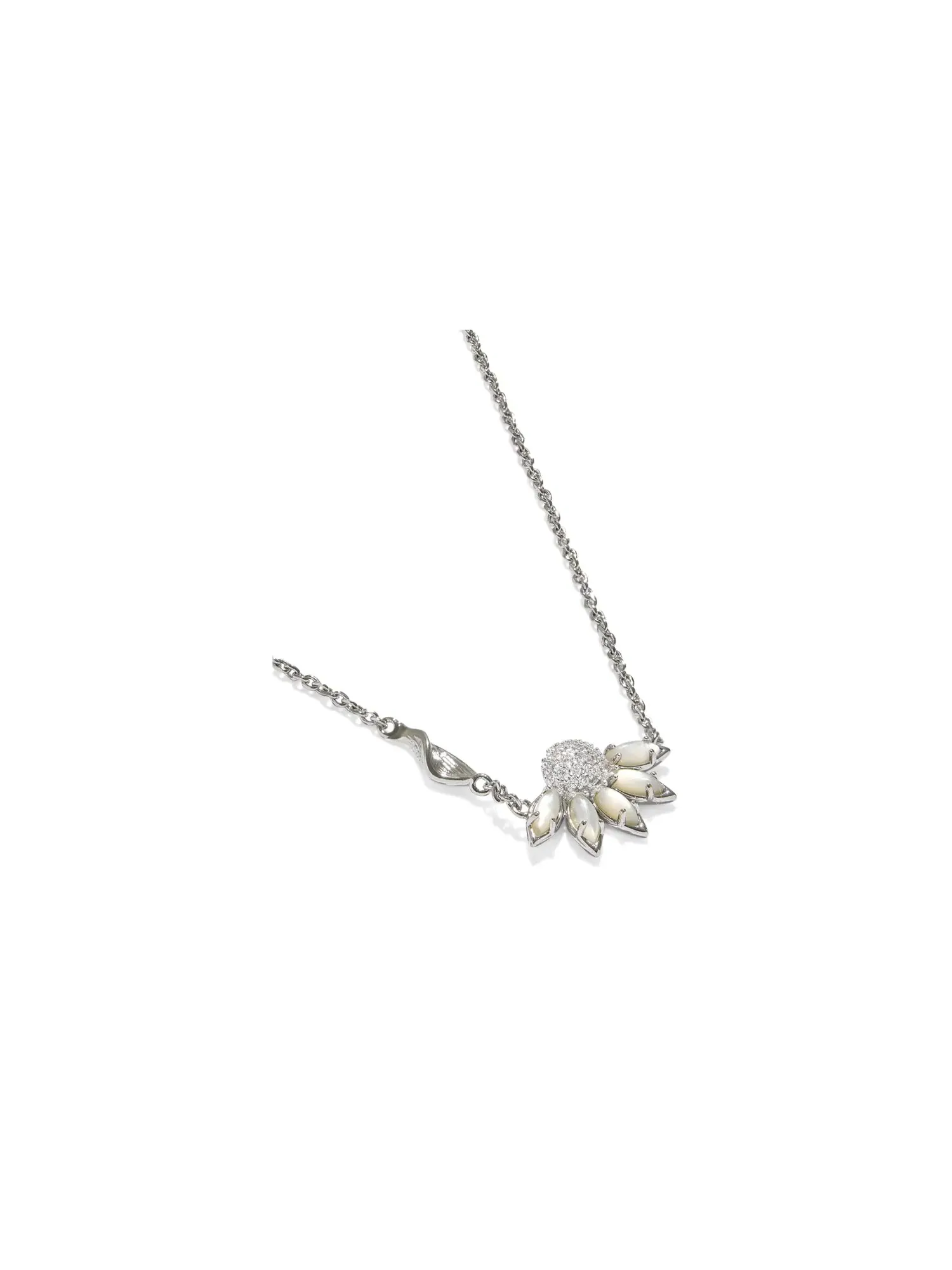 Короткое ожерелье-подвеска Anya Flower Short Pendant Necklace Kendra Scott — изображение 2 из 3