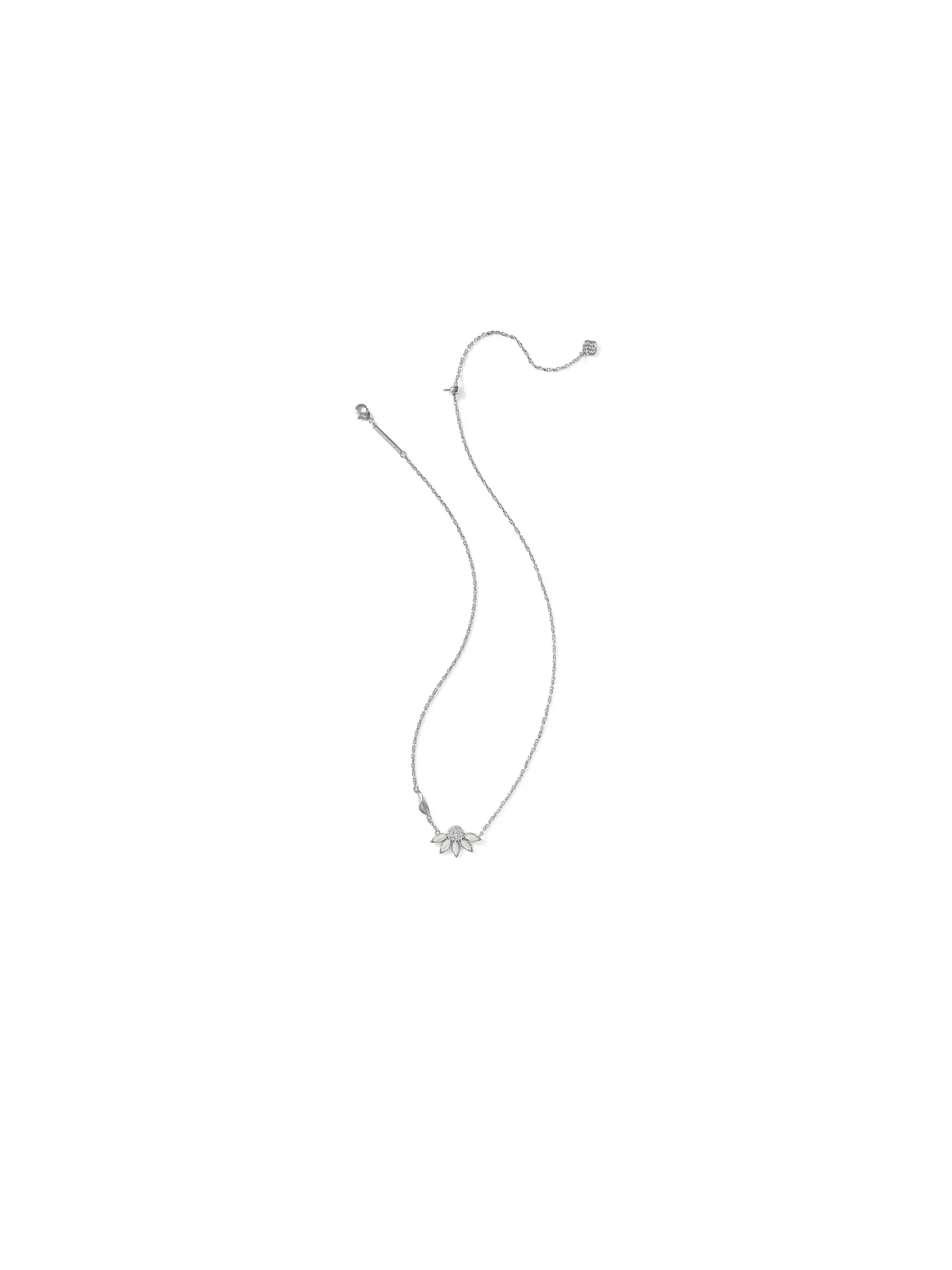 Короткое ожерелье-подвеска Anya Flower Short Pendant Necklace Kendra Scott — изображение 3 из 3