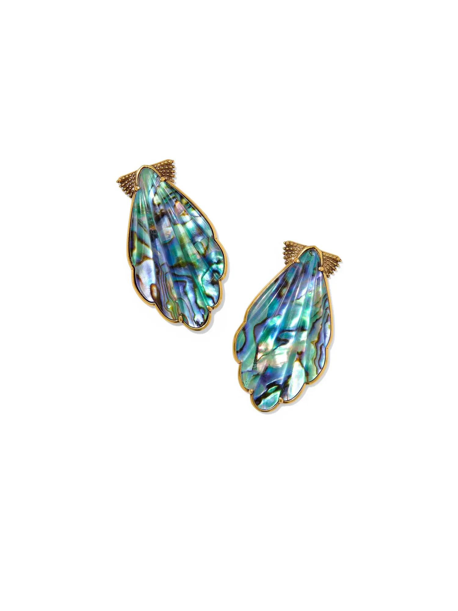 Серьги Alexa Statement Kendra Scott — изображение 1 из 1, оттенок винтажный золотистый