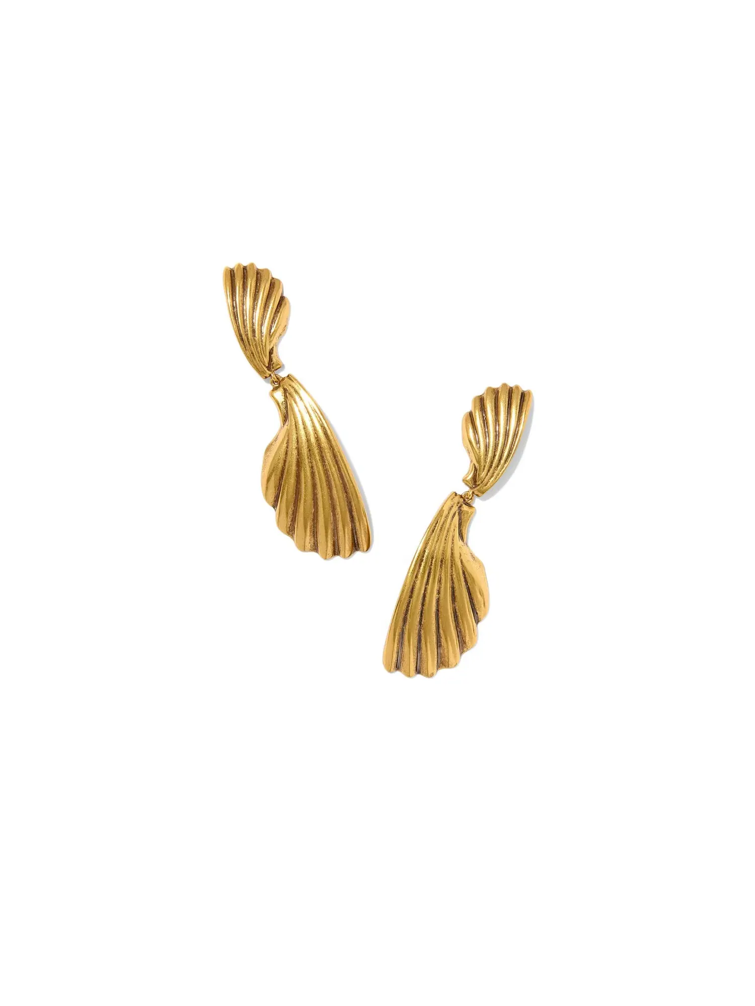 Металлические серьги-подвески Alexa Kendra Scott — изображение 1 из 1, оттенок винтажный золотистый