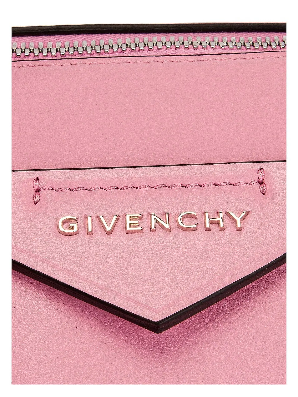 Сумка женская малая тоут 100% кожа Givenchy Antigona Soft Baby Pink — изображение 8 из 8, розовый