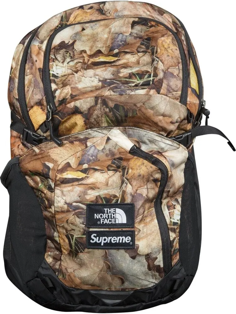 Рюкзак Supreme x The North Face Pocono Backpack Leaves — изображение 1 из 2, коричневый