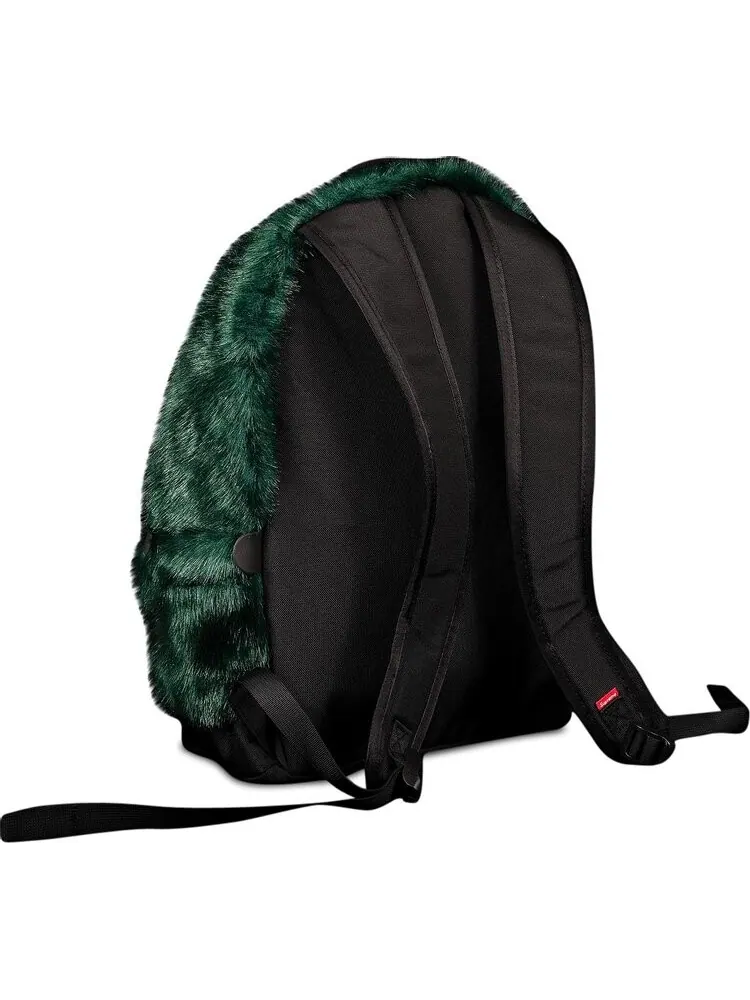 Рюкзак Supreme x The North Face Faux Fur Backpack Green — изображение 2 из 3, зеленый