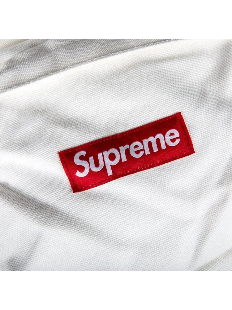 Рюкзак Supreme Canvas Backpack White — изображение 2 из 2, белый