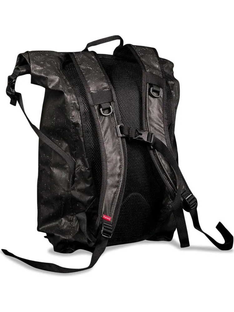 Рюкзак Supreme Waterproof Reflective Speckled Backpack Black — изображение 2 из 2, черный