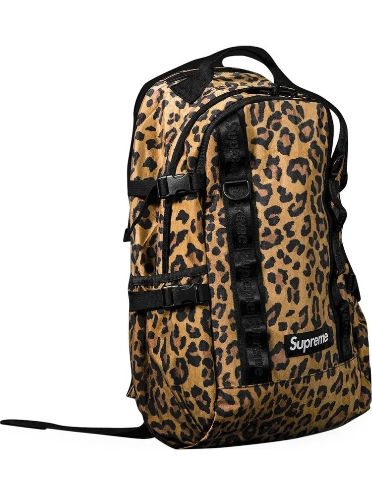 Рюкзак Supreme Backpack Leopard — изображение 1 из 2, коричневый