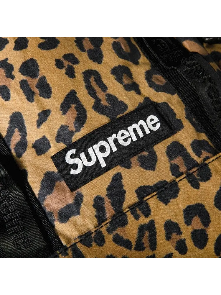 Рюкзак Supreme Backpack Leopard — изображение 2 из 2, коричневый