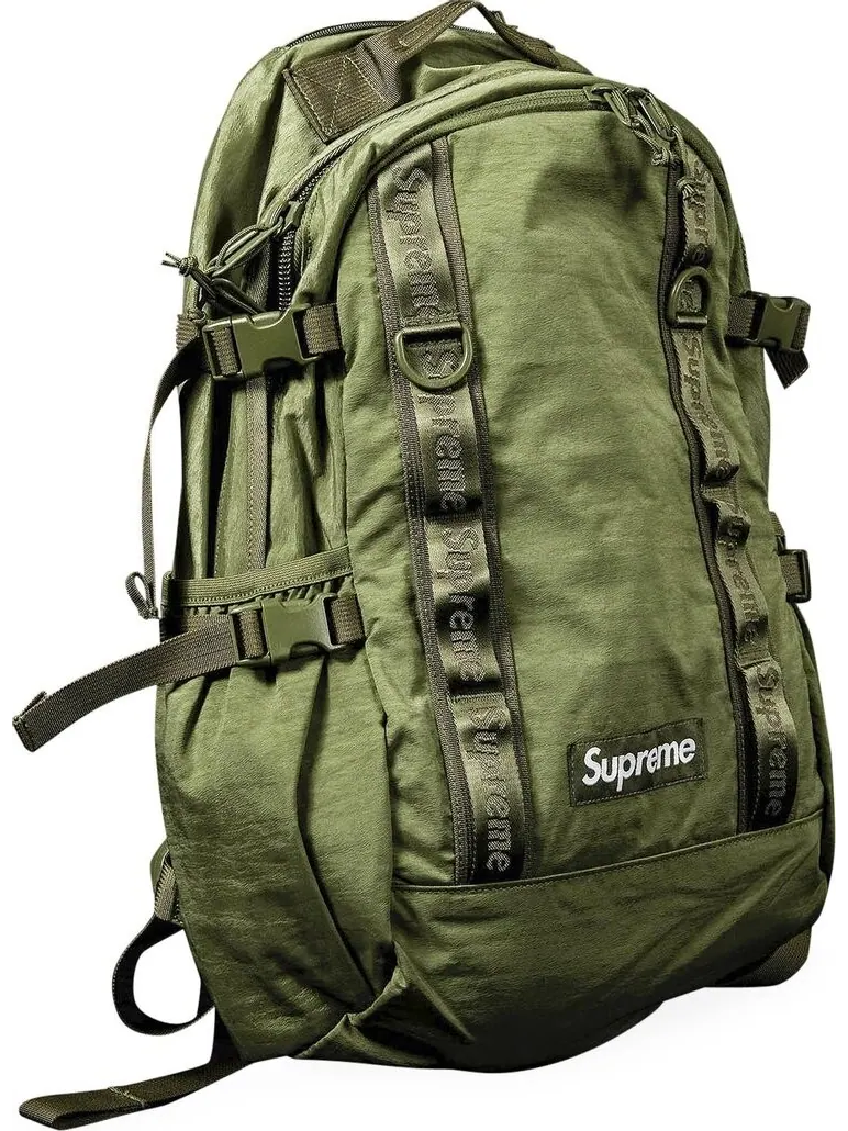 Рюкзак Supreme Backpack Olive — изображение 1 из 2, зеленый