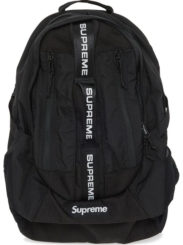 Рюкзак Supreme Backpack Black — изображение 1 из 3, черный