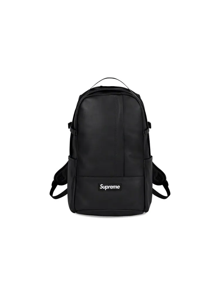 Рюкзак Supreme Leather Backpack — изображение 1 из 3, черный