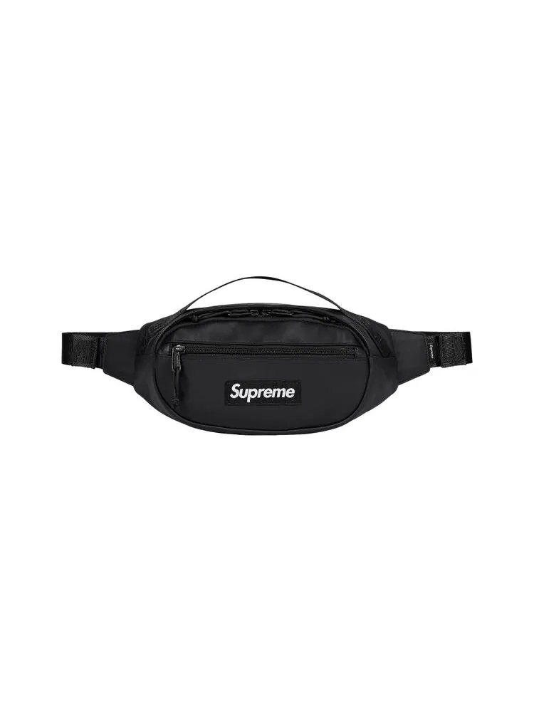 Рюкзак Supreme Leather Waist Bag — изображение 1 из 2, черный