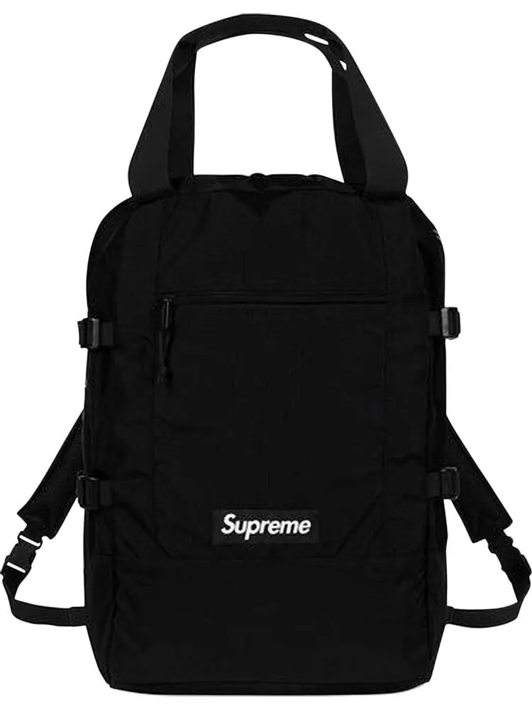 Рюкзак Supreme Tote Backpack Black — изображение 1 из 1, черный