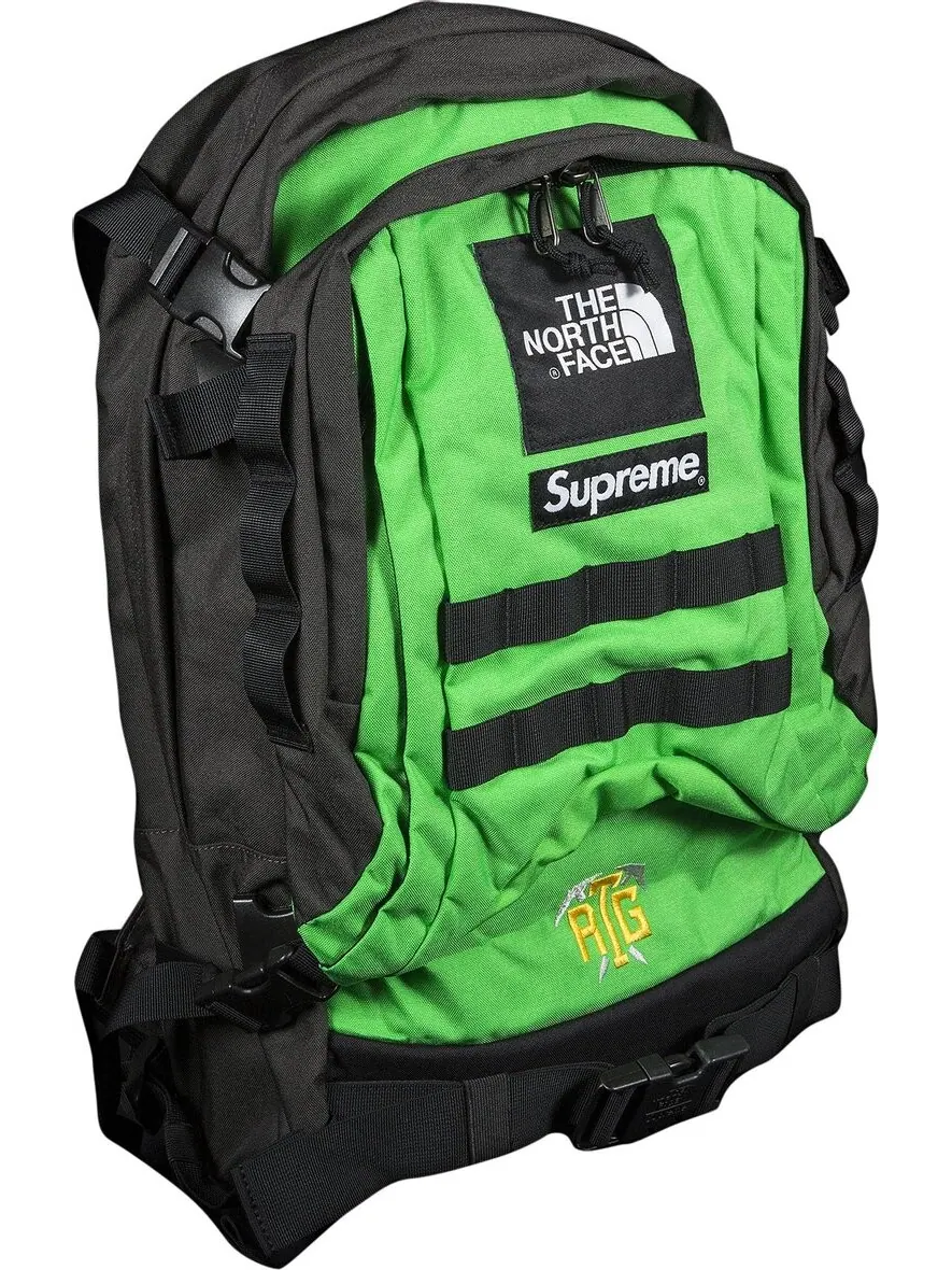 Рюкзак Supreme x The North Face RTG Backpack Bright Green — изображение 1 из 2, зеленый