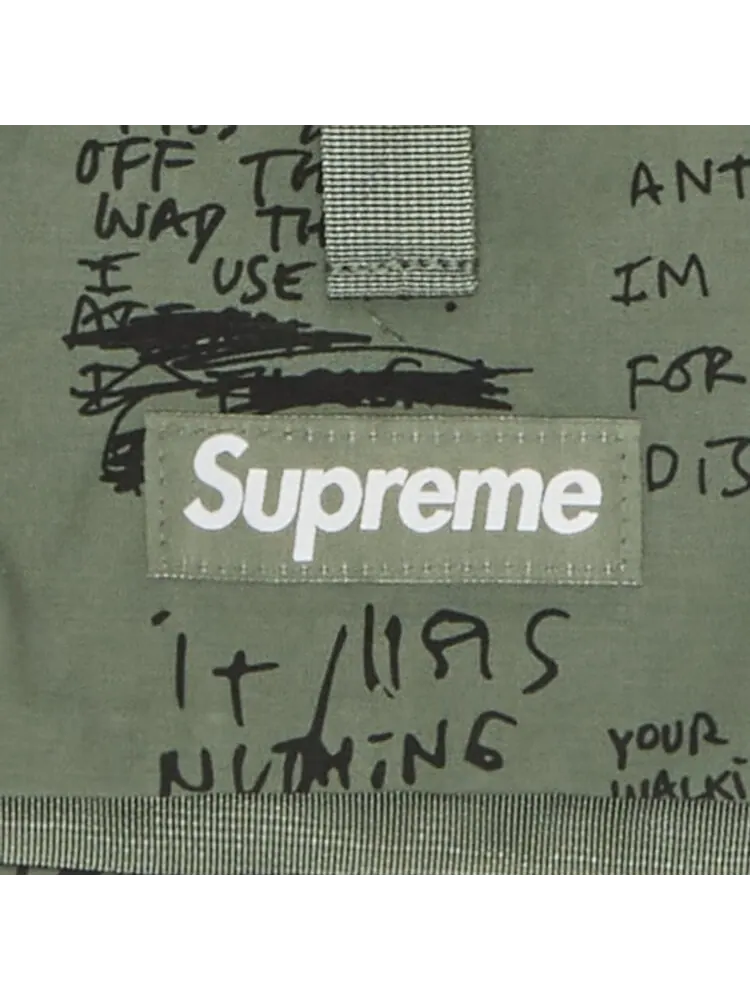 Рюкзак Supreme Field Backpack Olive Gonz — изображение 3 из 3, зеленый