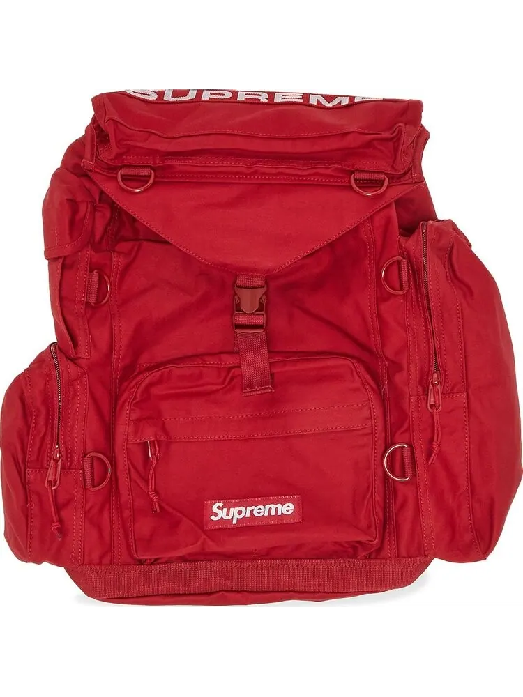 Рюкзак Supreme Field Backpack Red — изображение 1 из 3, красный