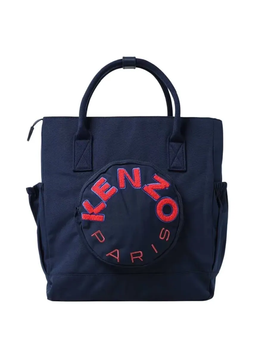 Сумка с логотипом Kenzo — изображение 1 из 4, темно-синий