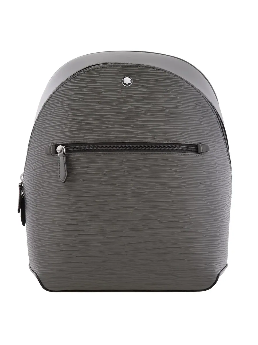 Рюкзак мужской MONTBLANC 4810 натуральная кожа — изображение 1 из 4, серый