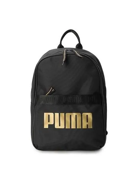 Сумка core base backpack 'black gold' Puma — изображение 1 из 4, черный/золотистый