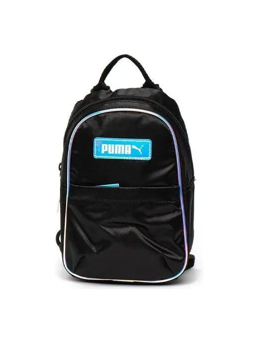 Сумка prime time mini backpack 'black blue' Puma — изображение 1 из 4, черный/синий