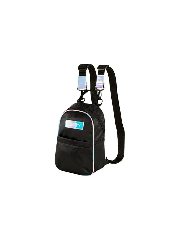 Сумка prime time mini backpack 'black blue' Puma — изображение 2 из 4, черный/синий