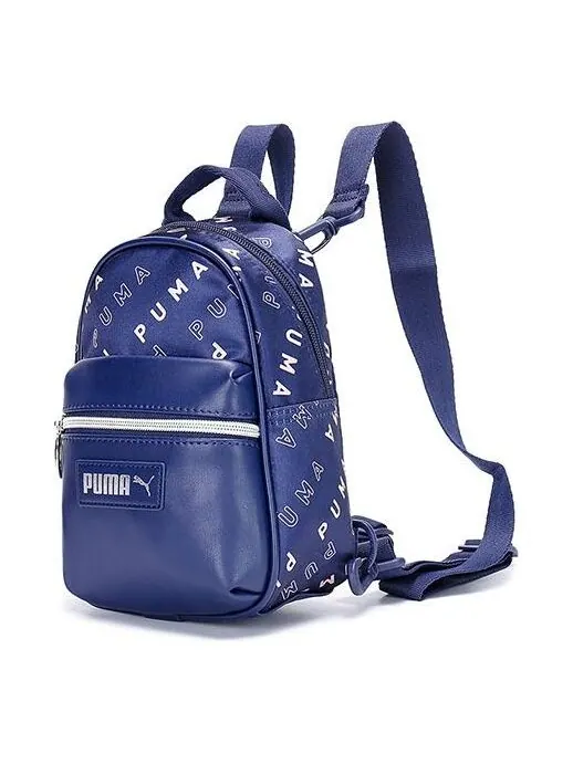 Сумка prime classics mini backpack 'blue' Puma — изображение 1 из 4, синий/белый