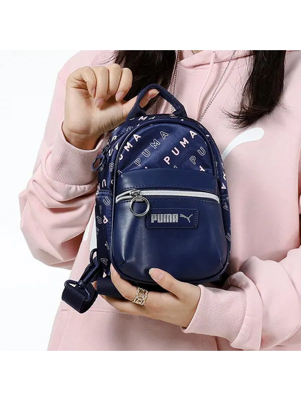 Сумка prime classics mini backpack 'blue' Puma — изображение 3 из 4, синий/белый