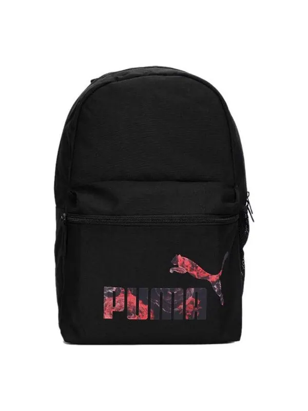 Сумка floral backpack 'black red' Puma — изображение 1 из 3, черный/красный