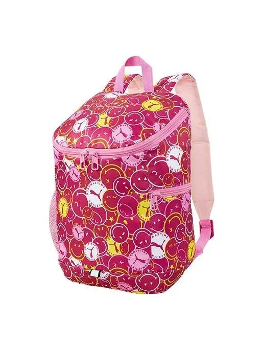 Сумка x smileyworld backpack 'pink red white' Puma — изображение 1 из 2, розовый/красный/белый