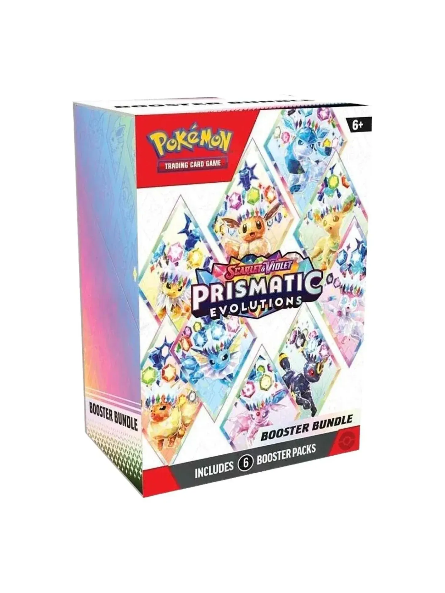 Набор бустеров Pokemon Card Eng. 2025 Pokemon SV: Prismatic Evolutions Booster Bundle 10-10025-101 — изображение 1 из 1