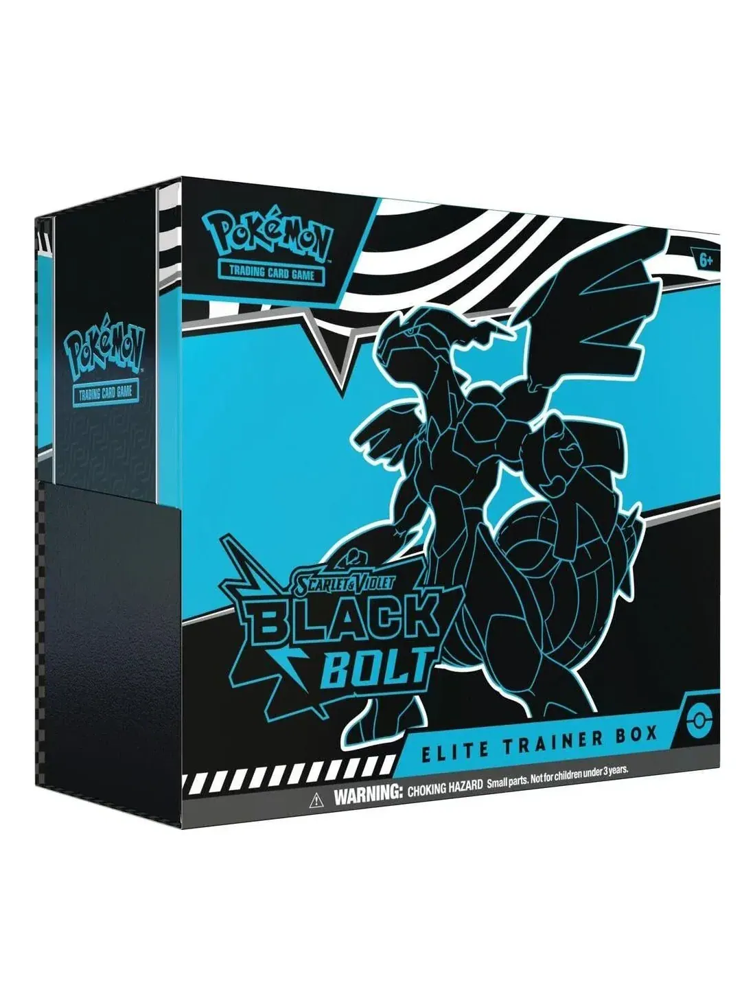 Набор коллекционных карточек Pokemon Eng. 2025 Pokemon SV: Black Bolt Elite Trainer Box — изображение 1 из 1, мульти