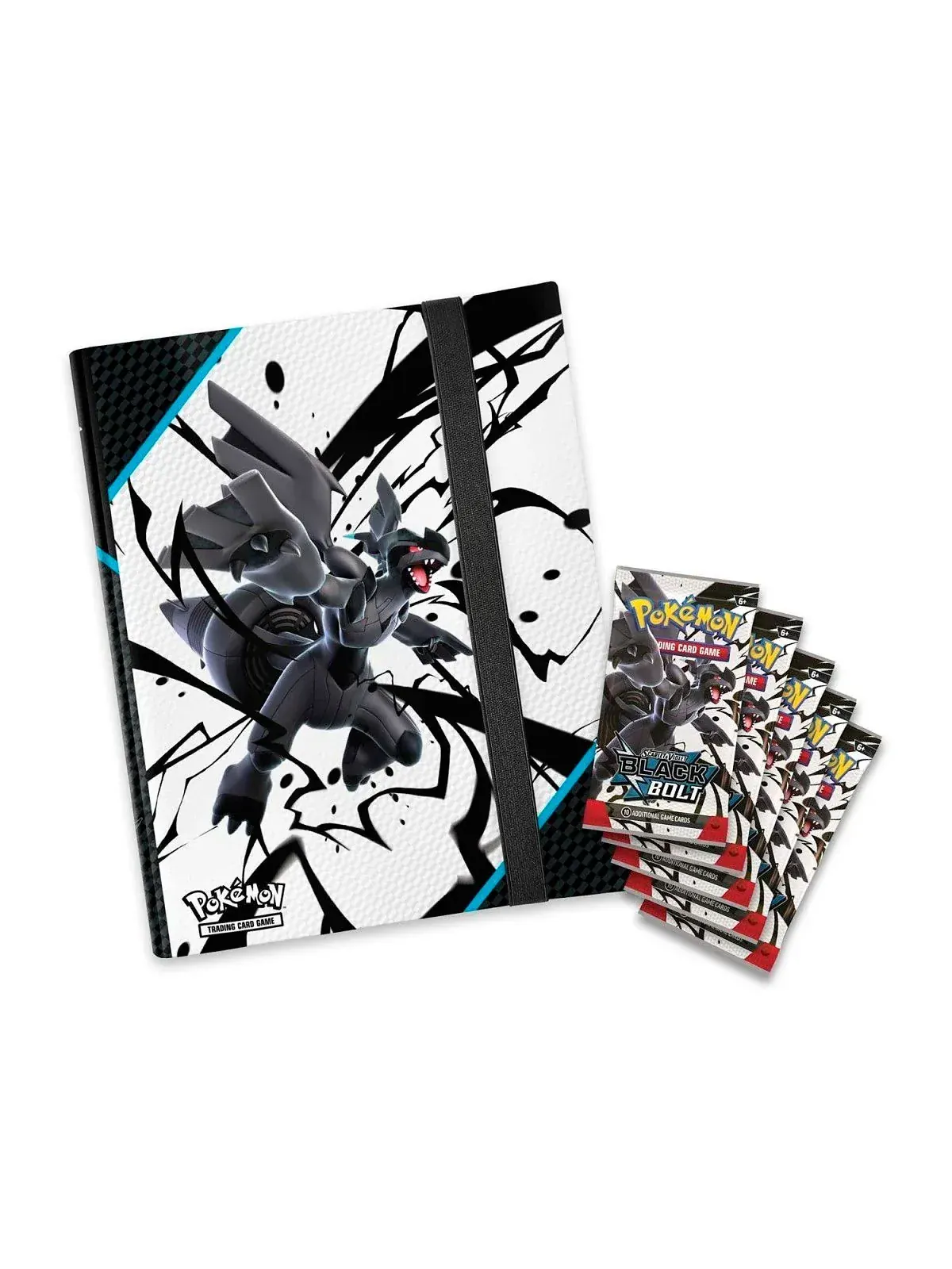 Коллекционная коробка Pokemon Card Eng. 2025 Pokemon SV: Black Bolt Binder Collection Box — изображение 2 из 2, мульти