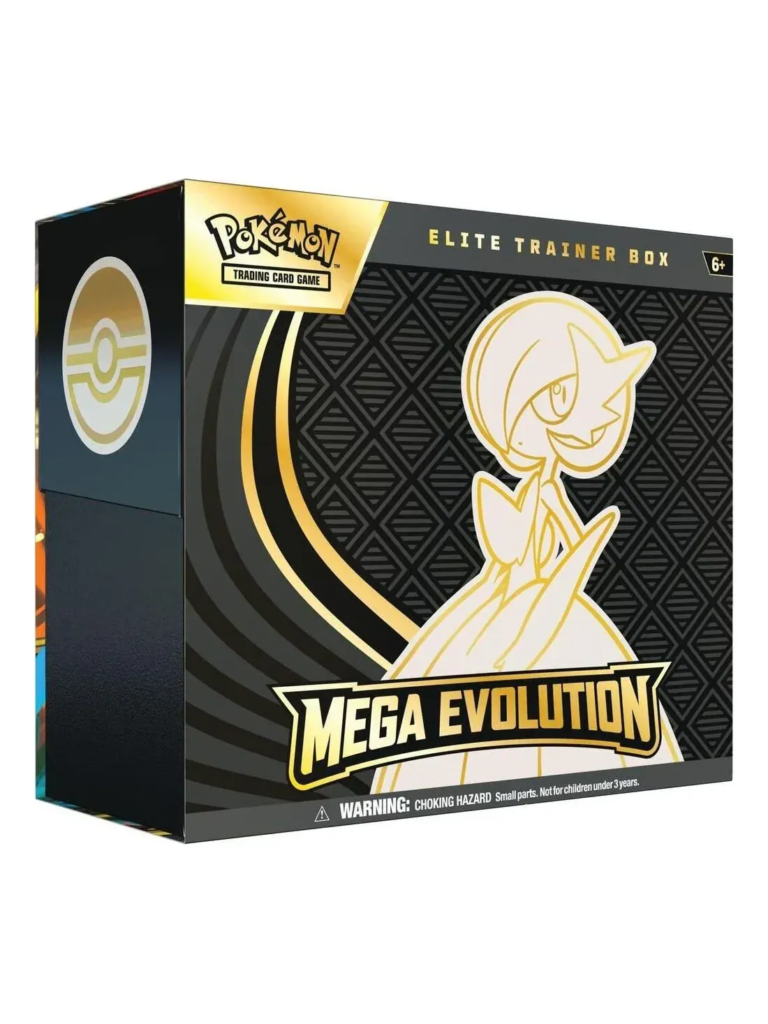 Набор коллекционных карточек Pokemon Eng. 2025 Pokemon ME01: Mega Evolution Elite Trainer Box 'Mega Gardevoir', мульти