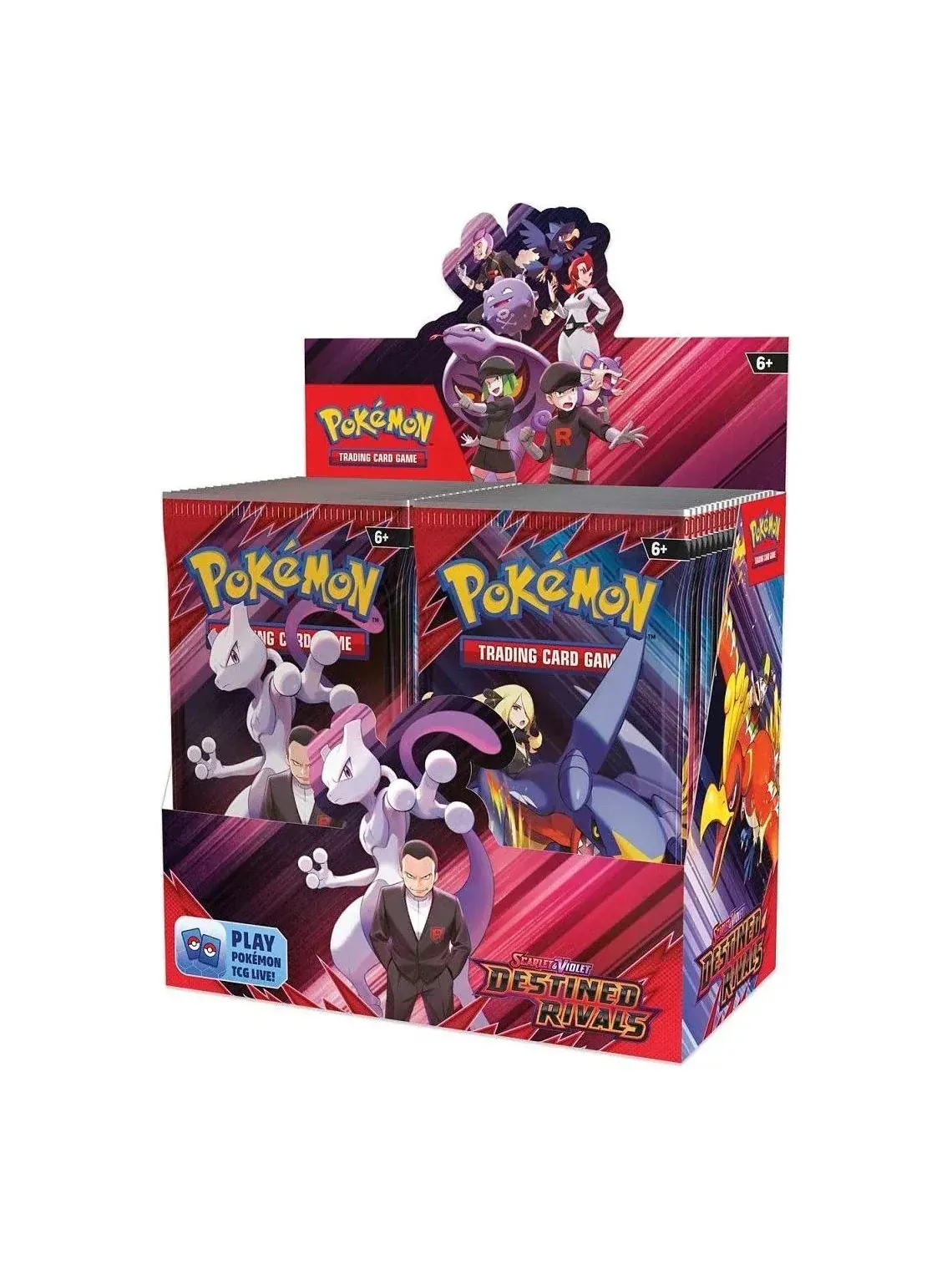 Набор бустеров Pokemon Card Eng. 2025 Pokemon: Destined Rivals Booster Box — изображение 1 из 1, мульти