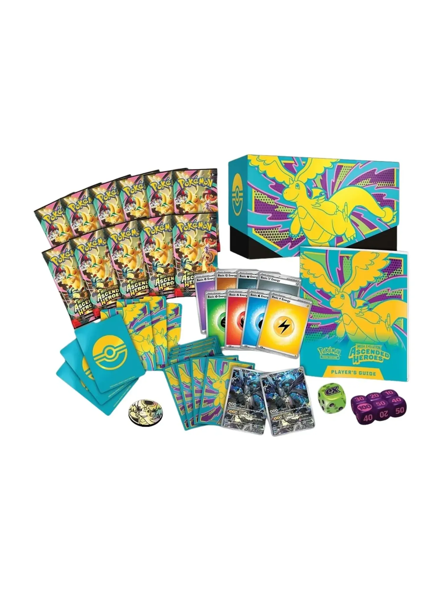 Эксклюзивный набор элитных тренеров Pokemon Card Eng. 2026 Pokemon ME: Ascended Heroes от Pokemon Center — изображение 2 из 2