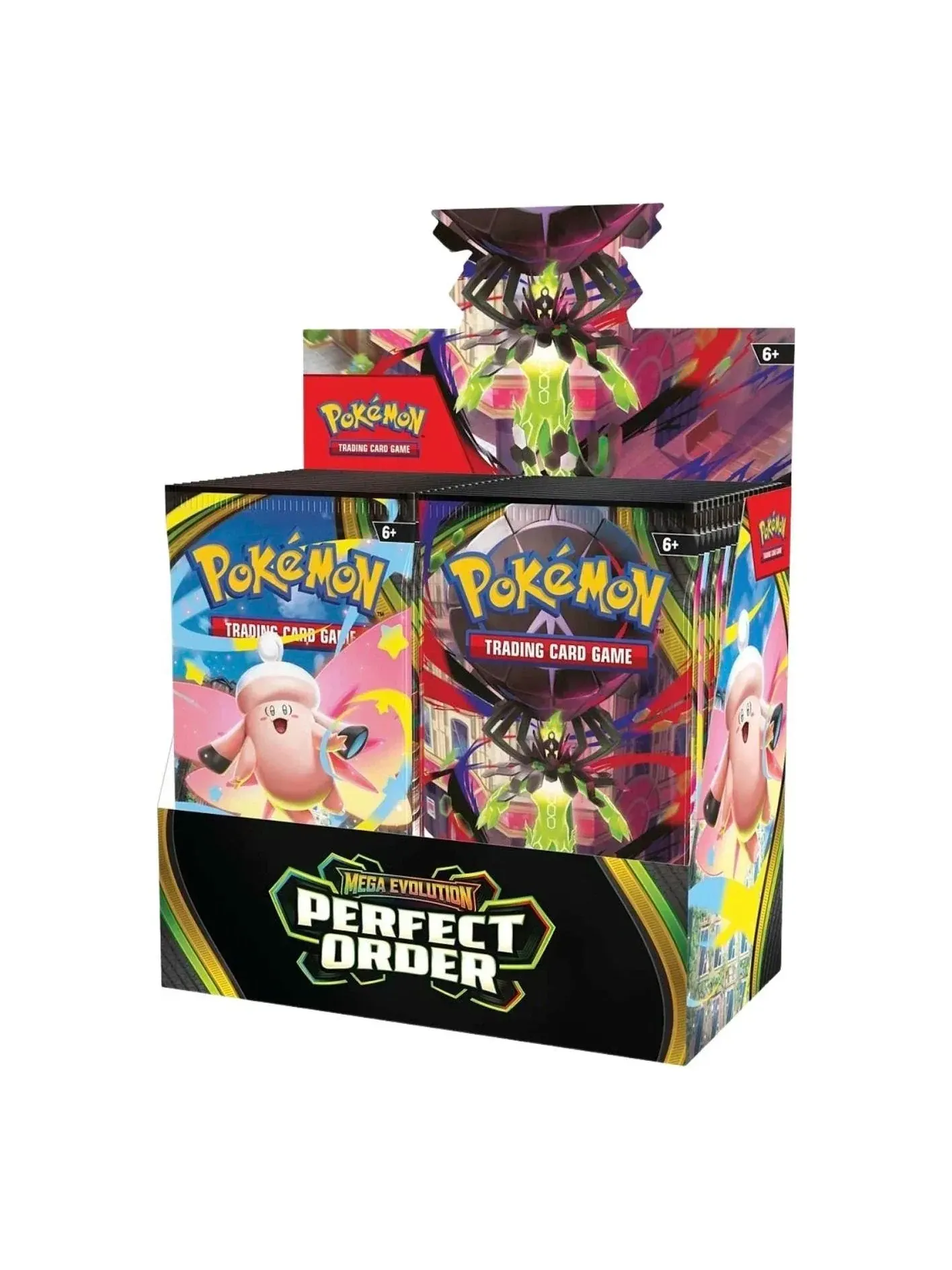 Набор бустеров Pokemon Card Eng. 2026 Pokemon ME03: Perfect Order Booster Box 10-10380-119 — изображение 1 из 2, мульти