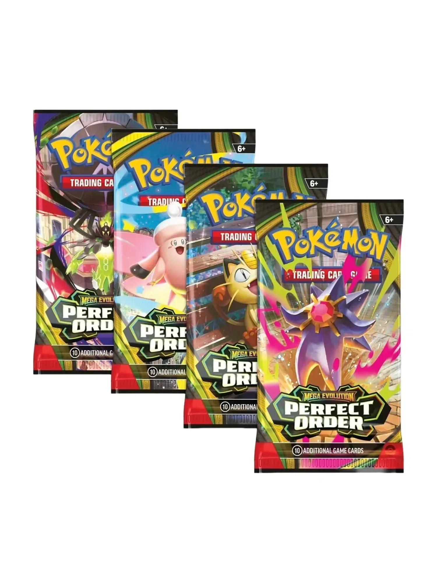 Набор бустеров Pokemon Card Eng. 2026 Pokemon ME03: Perfect Order Booster Box 10-10380-119 — изображение 2 из 2, мульти