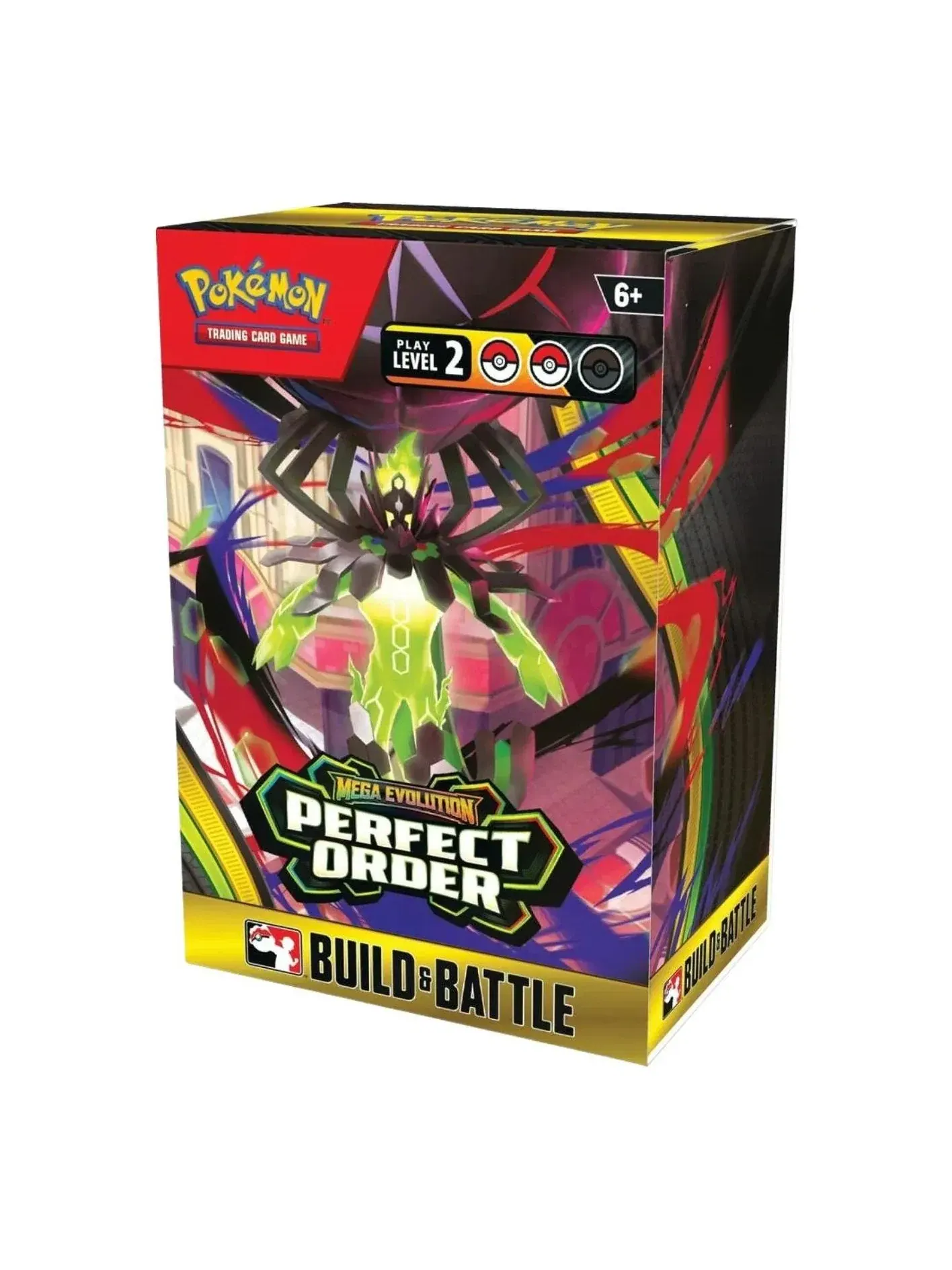 Набор карточек Pokemon Eng. 2026 Pokemon ME03: Perfect Order Build & Battle Box 10-10373-107 — изображение 1 из 1, мульти