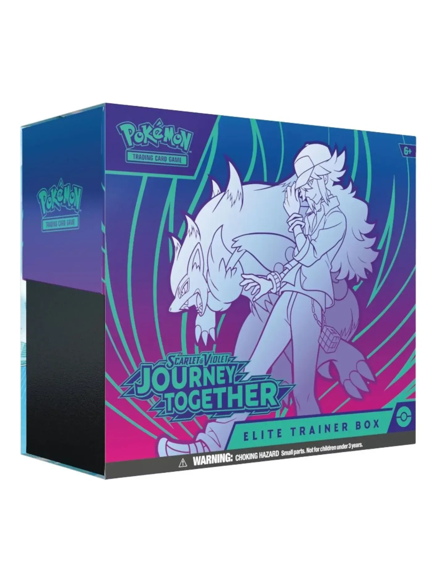 Набор коллекционных карточек Pokemon Eng. 2025 Pokemon: Journey Together Elite Trainer Box — изображение 1 из 1, мульти