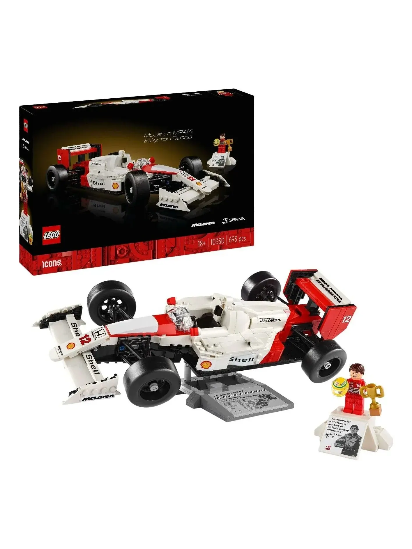 LEGO McLaren MP4/4 и Айртон Сенна — изображение 1 из 1, мульти