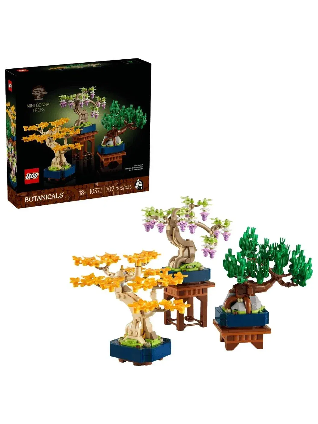 Детский конструктор мини-бонсай LEGO Mini Bonsai Trees — изображение 2 из 2, мульти