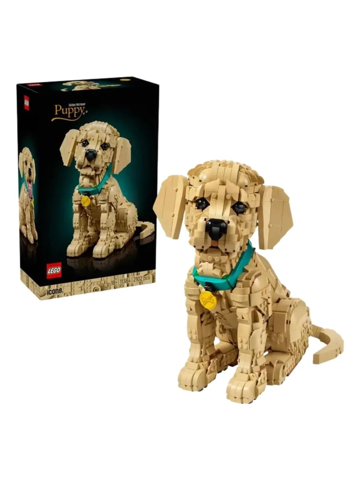 Lego Щенок золотистого ретривера — изображение 1 из 3, мульти