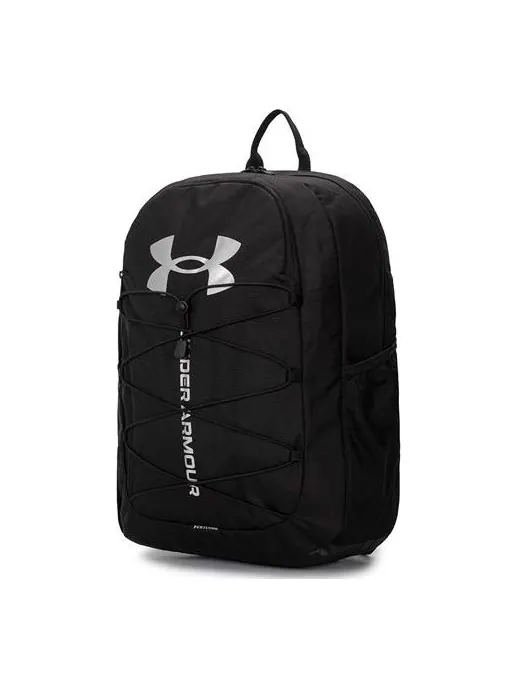 Рюкзак мужской Under Armour Hustle Black Silver — изображение 1 из 2, черный