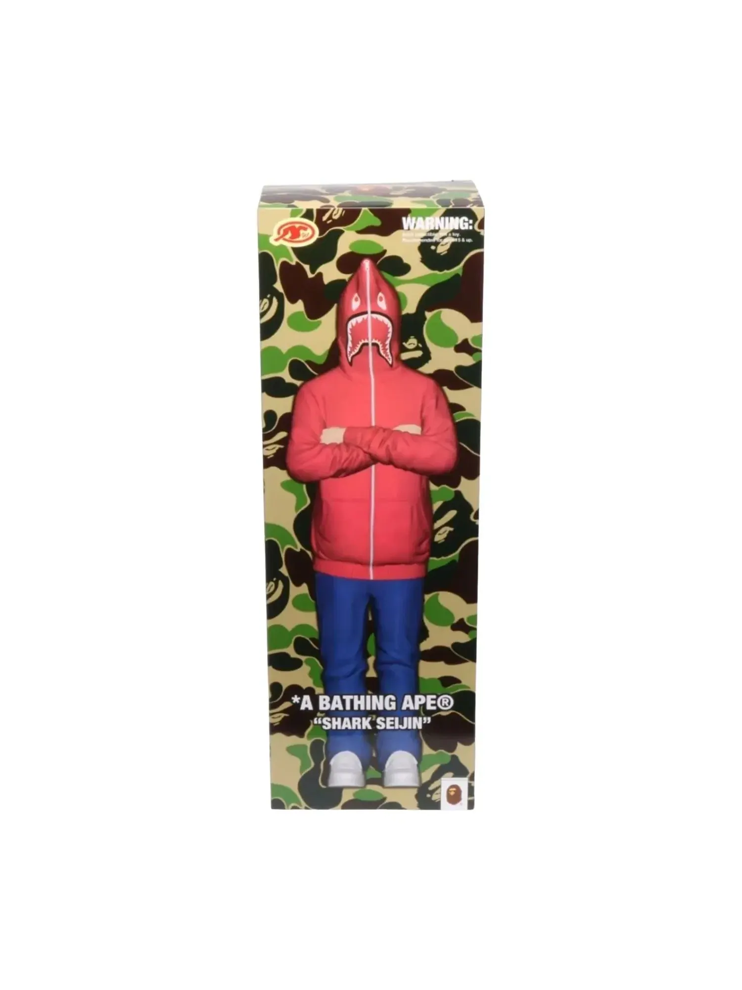Фигурка акулы "Купающаяся обезьяна", вторая, "Розовая" A Bathing Ape — изображение 5 из 6, розовый