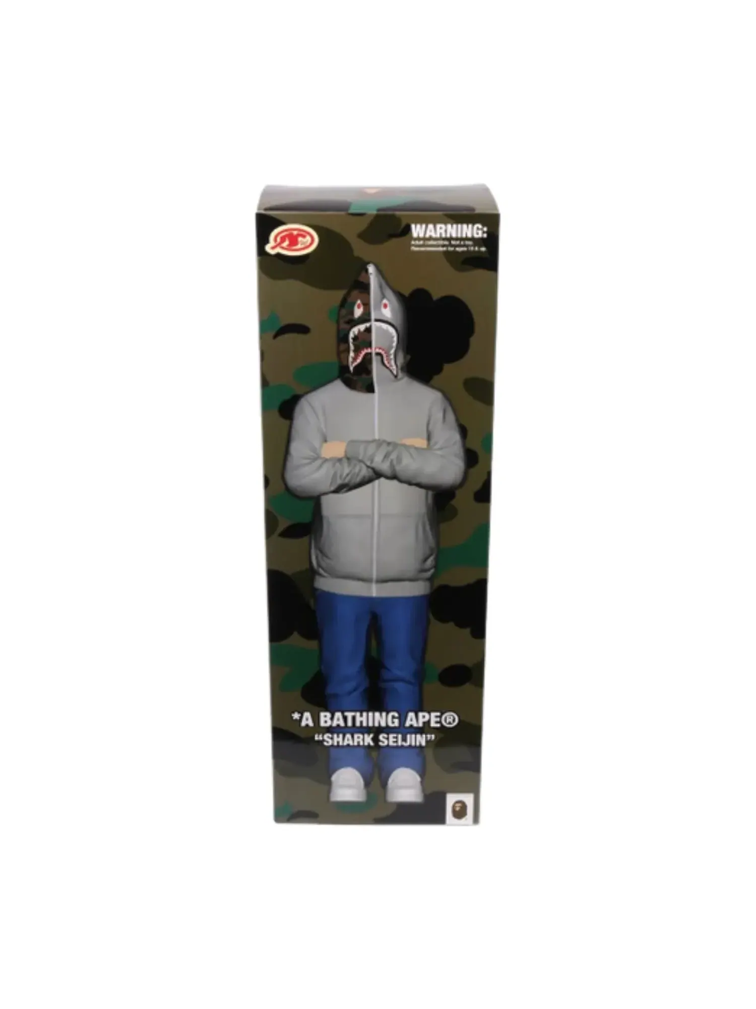A Bathing Ape фигурка Shark серая — изображение 4 из 5, серый