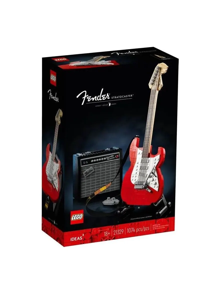 Набор Lego Ideas Fender Stratocaster — изображение 1 из 2, мульти